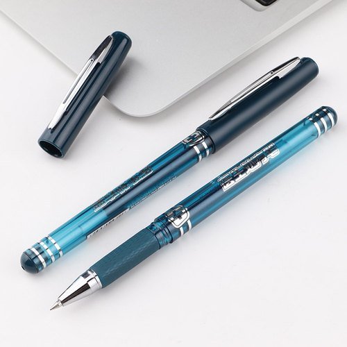 Baoke Blue 0.5mm Gel Pen Pack of 12 (PC 2178)