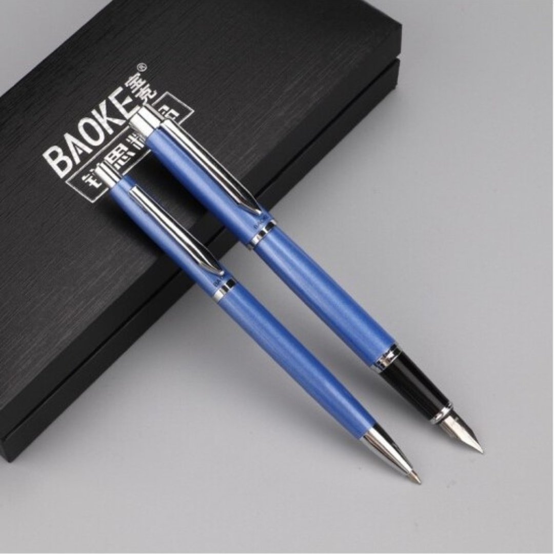 Baoke Fountain Pen & Ballpoint Pen Combo Set T12