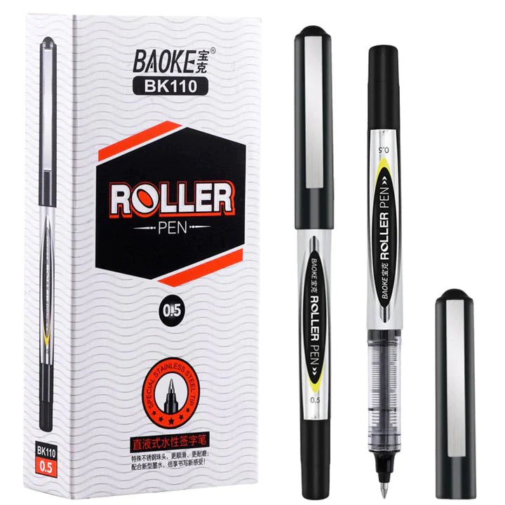 Baoke BK110 Liquid Ink Roller Pen 12 Pack