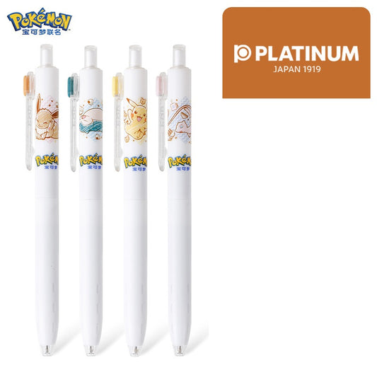 PLATINUM 4pcs Pokemon Anime Japanese Gel Pens Set