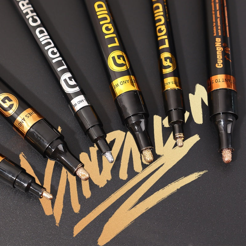 Guangna Liquid Chrome Mirror Marker - Gold