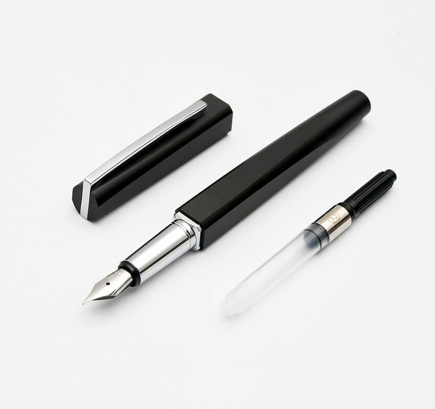 Kaco Square Fountain Pen Aluminum