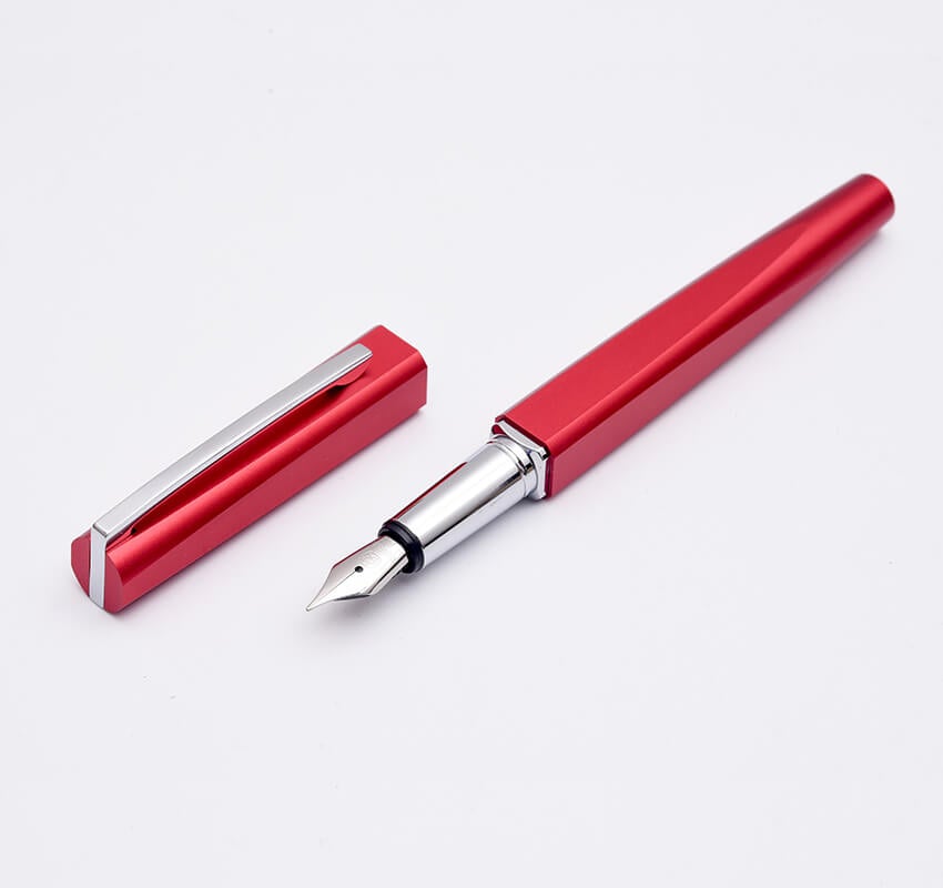 Kaco Square Fountain Pen Aluminum