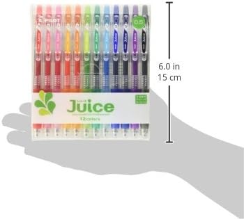 Pilot Juice Gel Ink Ballpoint Pen, 0.5mm, 12 Color Set