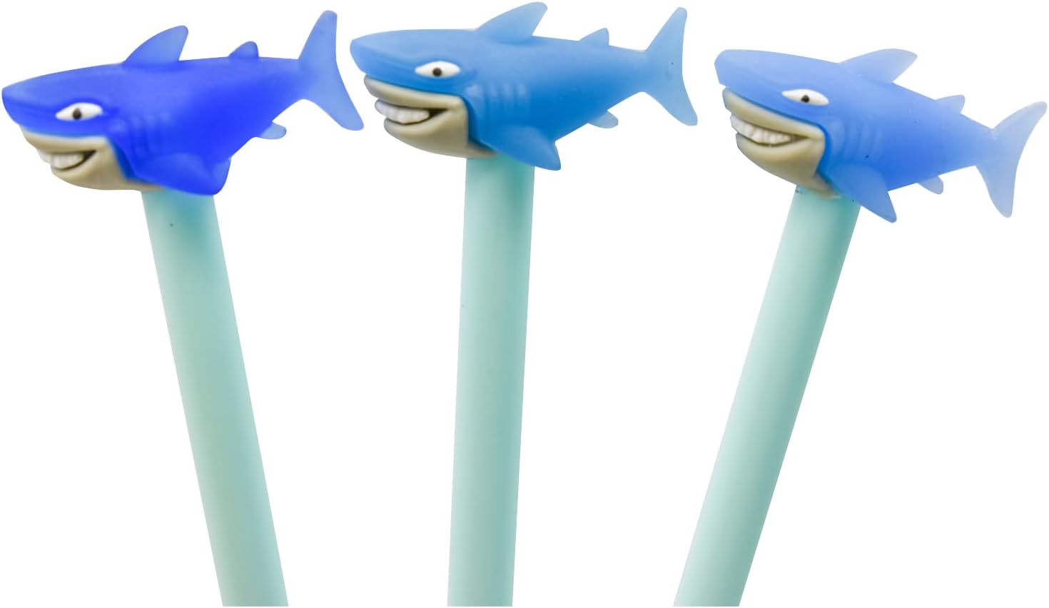 9PCS Cute Cartoon Shark Marine Animal Gel Pens Black Ink