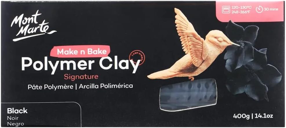 Mont Marte Make n Bake Polymer Clay Signature 400g Block