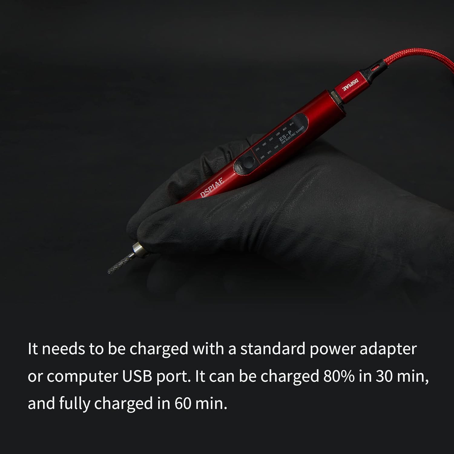 USB Charge Portable Electric Micro Sanding Pen For Hobby Model Craft