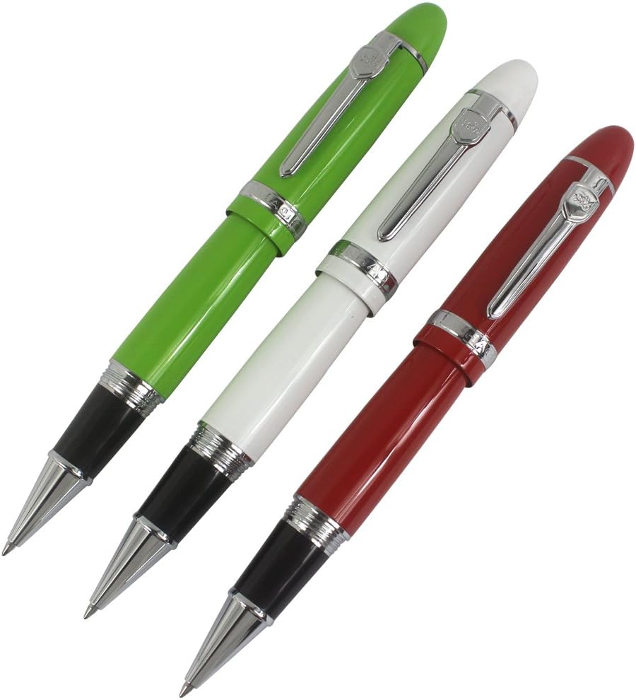 3PCS Jinhao 159 Big Barrel Rollerball Pens in 3 Colors Pen Set