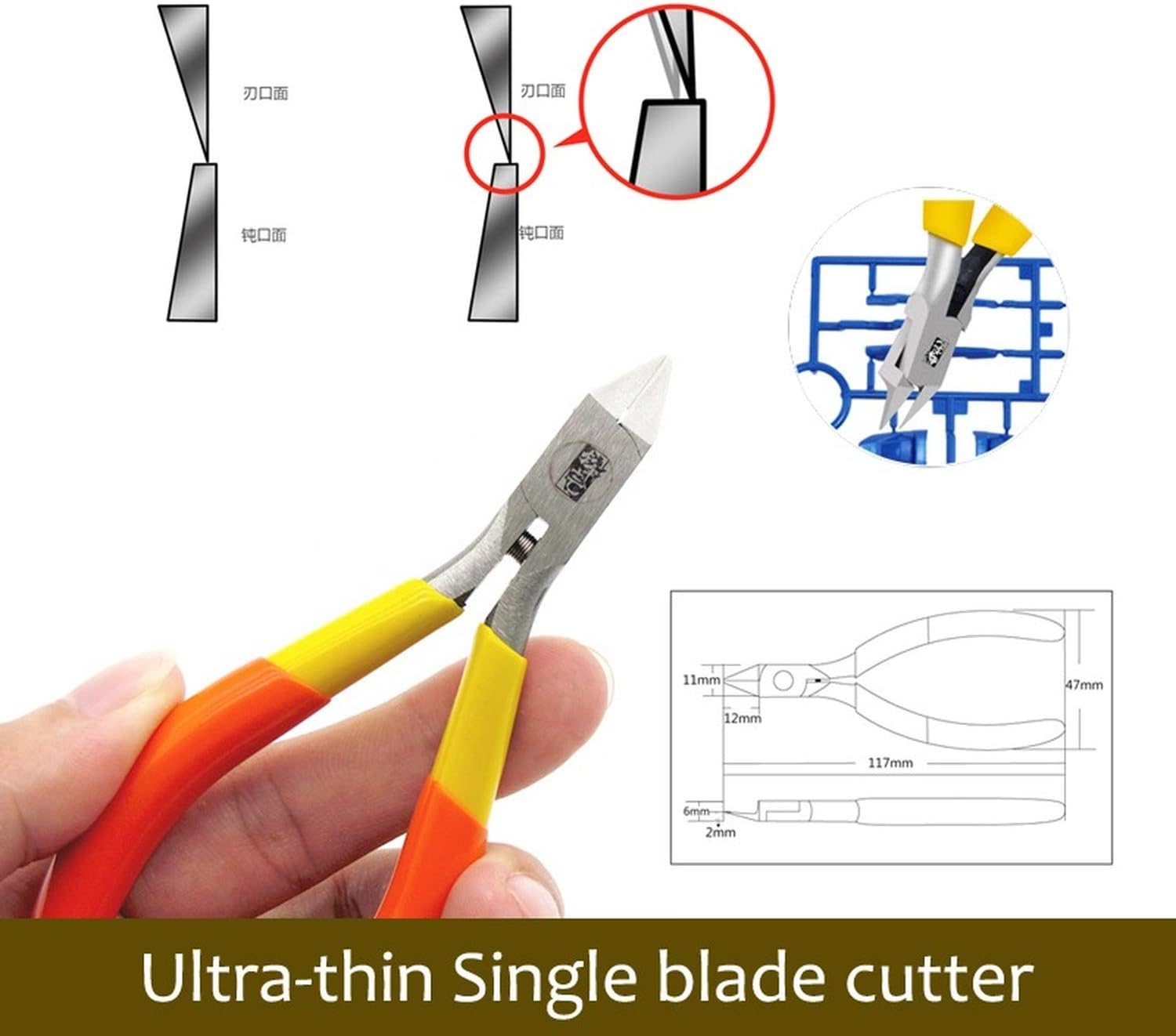 Sharp Nipper - Pointed Side Cutter Plier