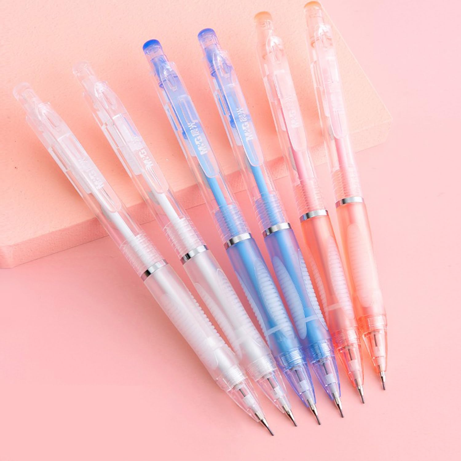 M&G 10Pcs 0.5mm Mechanical Pencils Set with Great Grip