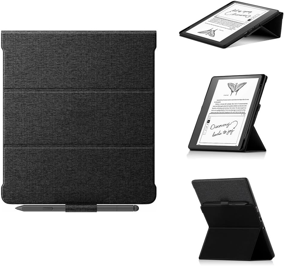 Trifold Stand Case for Kindle Scribe 10.2 Inch - with Pen Holder