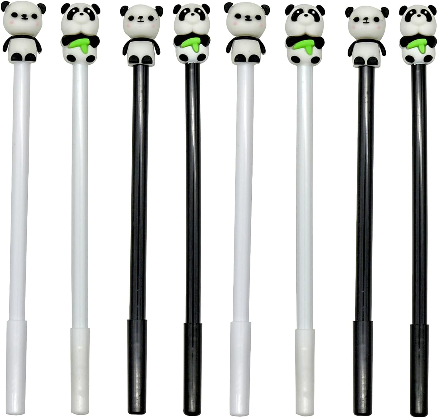 12PCS Adorable Panda Gel Pens