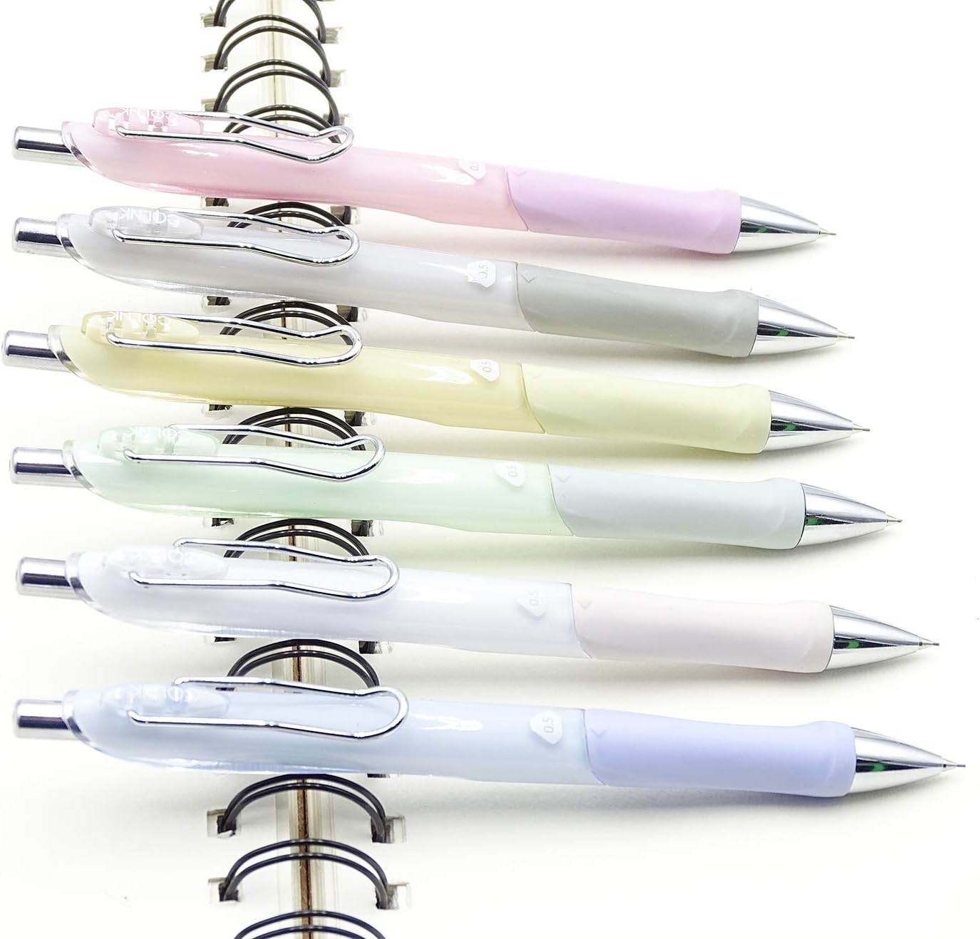 COLNK Mechanical Pencils with Ergonomic Comfort Grip,6 Pack