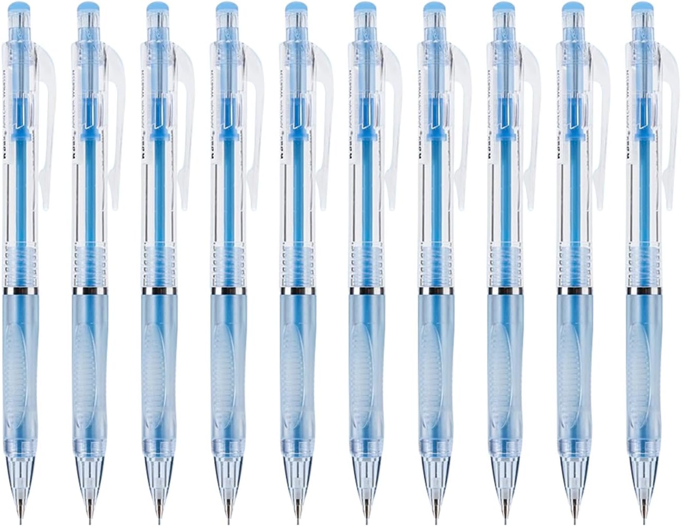 M&G 10Pcs 0.5mm Mechanical Pencils Set with Great Grip