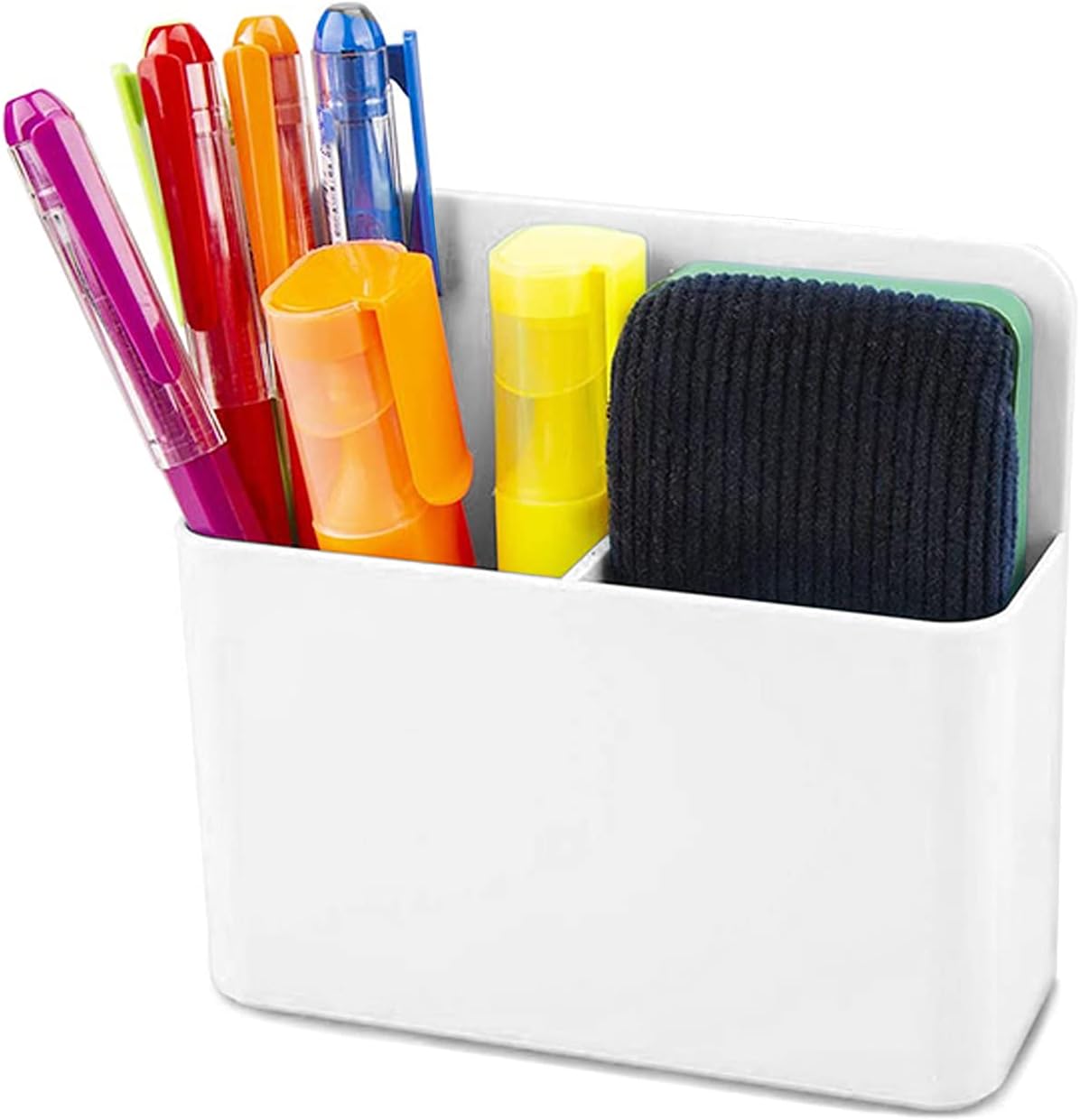 Magnetic Dry Erase Marker Pen Holder for Fridge Whiteboard,1 Pack