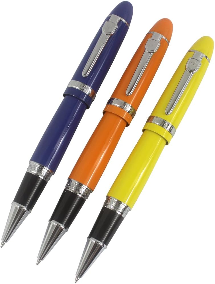 3PCS Jinhao 159 Big Barrel Rollerball Pens in 3 Colors Pen Set