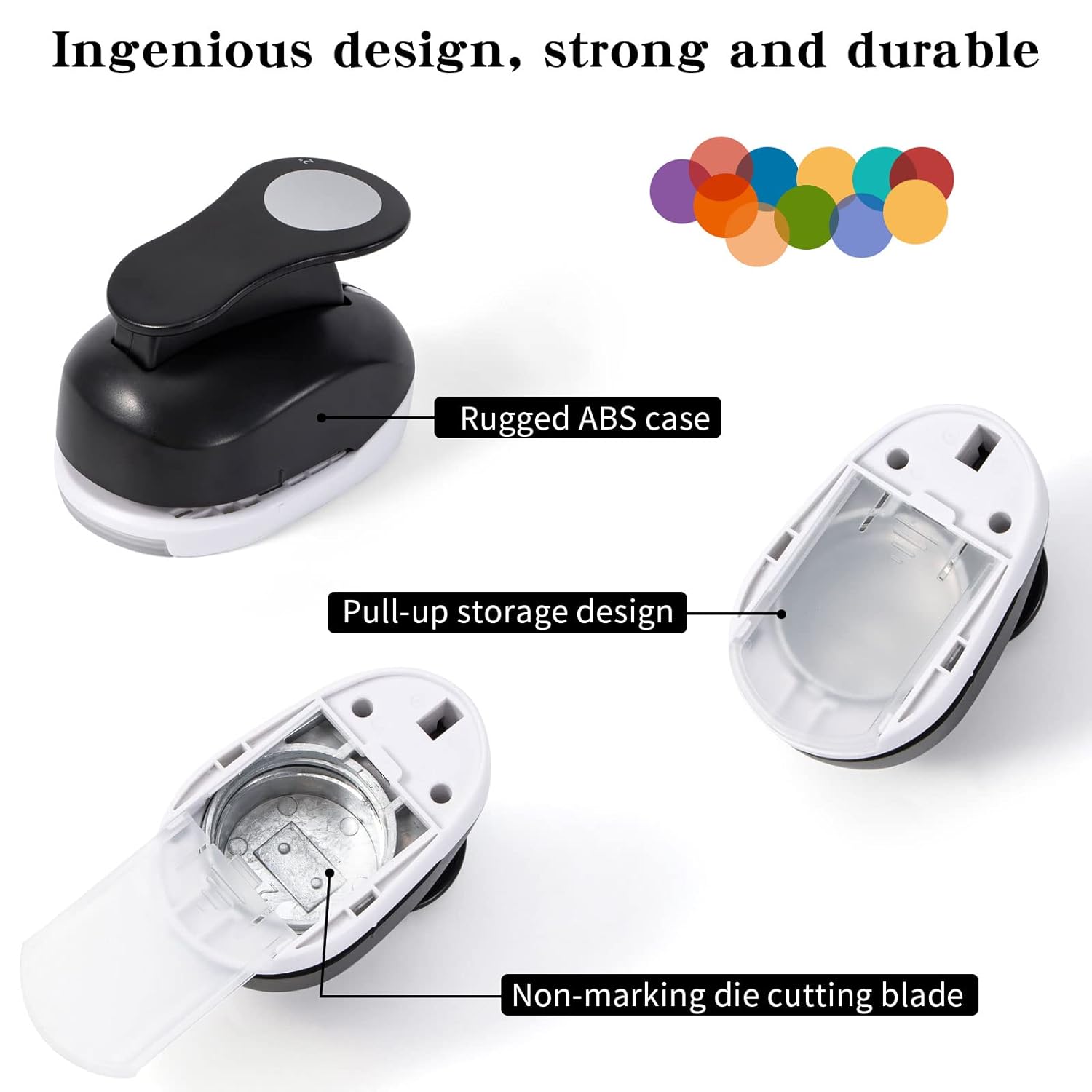 2 Inch Craft Hole Paper Punch Shape Circle for Cardstock,Scrapbooks
