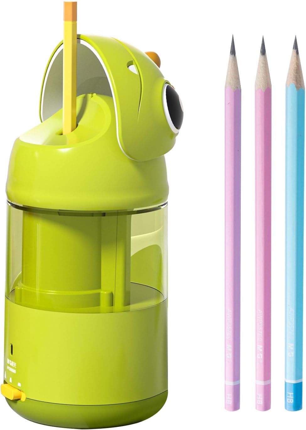 M&G Electric Pencil Sharpeners for Kids Green Dinosaur