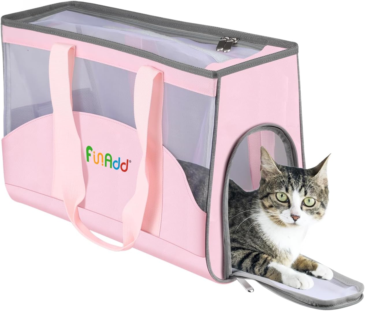 FunAdd Pet Pet Carrier,Airline Approved,for Small Dogs and Cats