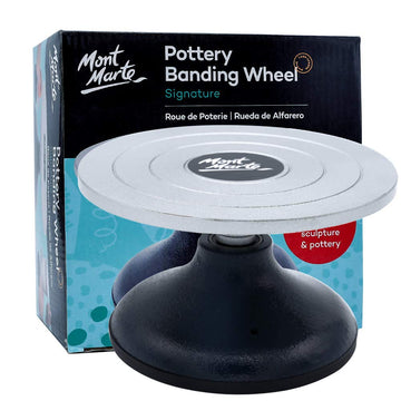 Mont Marte Signature Pottery Banding Wheel, 7in (18cm) Diameter