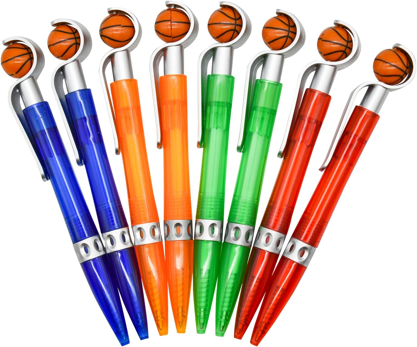 12PCS Novelty Basketball Pens Sports Ballpoint Pens