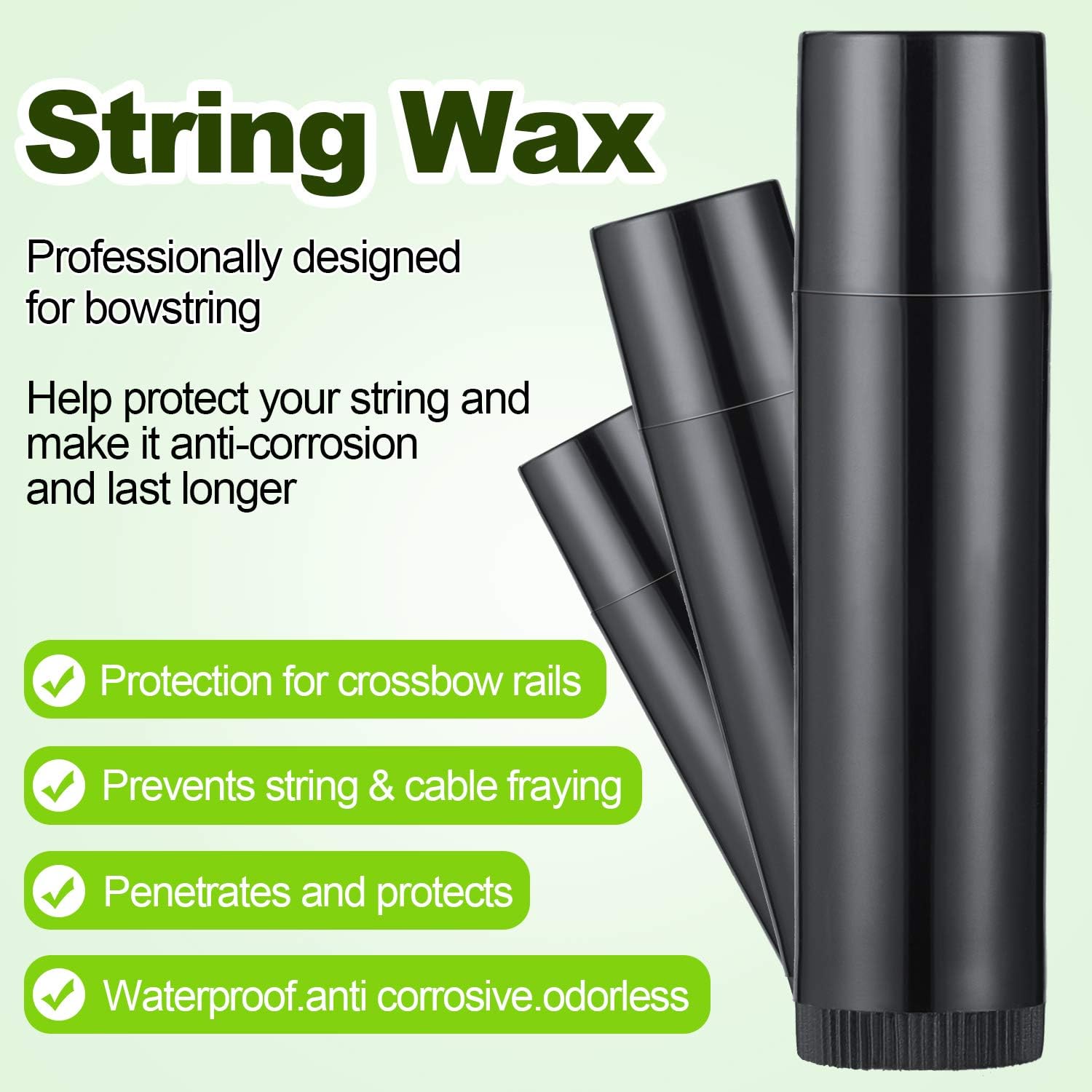 5Pcs Bow String Protective Wax for Outdoor