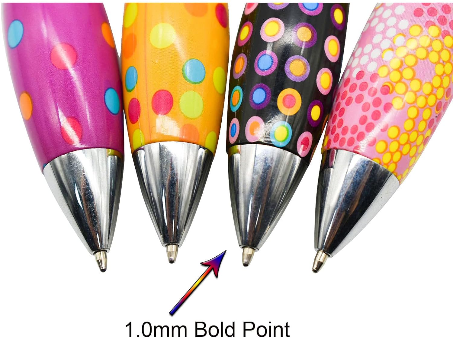 12PCS Short Mini Bowling Shape Big Fat Parkinson Ballpoint Pens