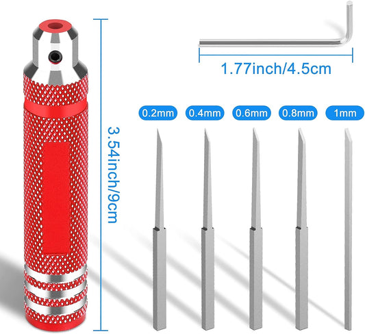 Model Scriber Gundam Resin Carved Scribe Line Hobby Cutting Tool Chisel