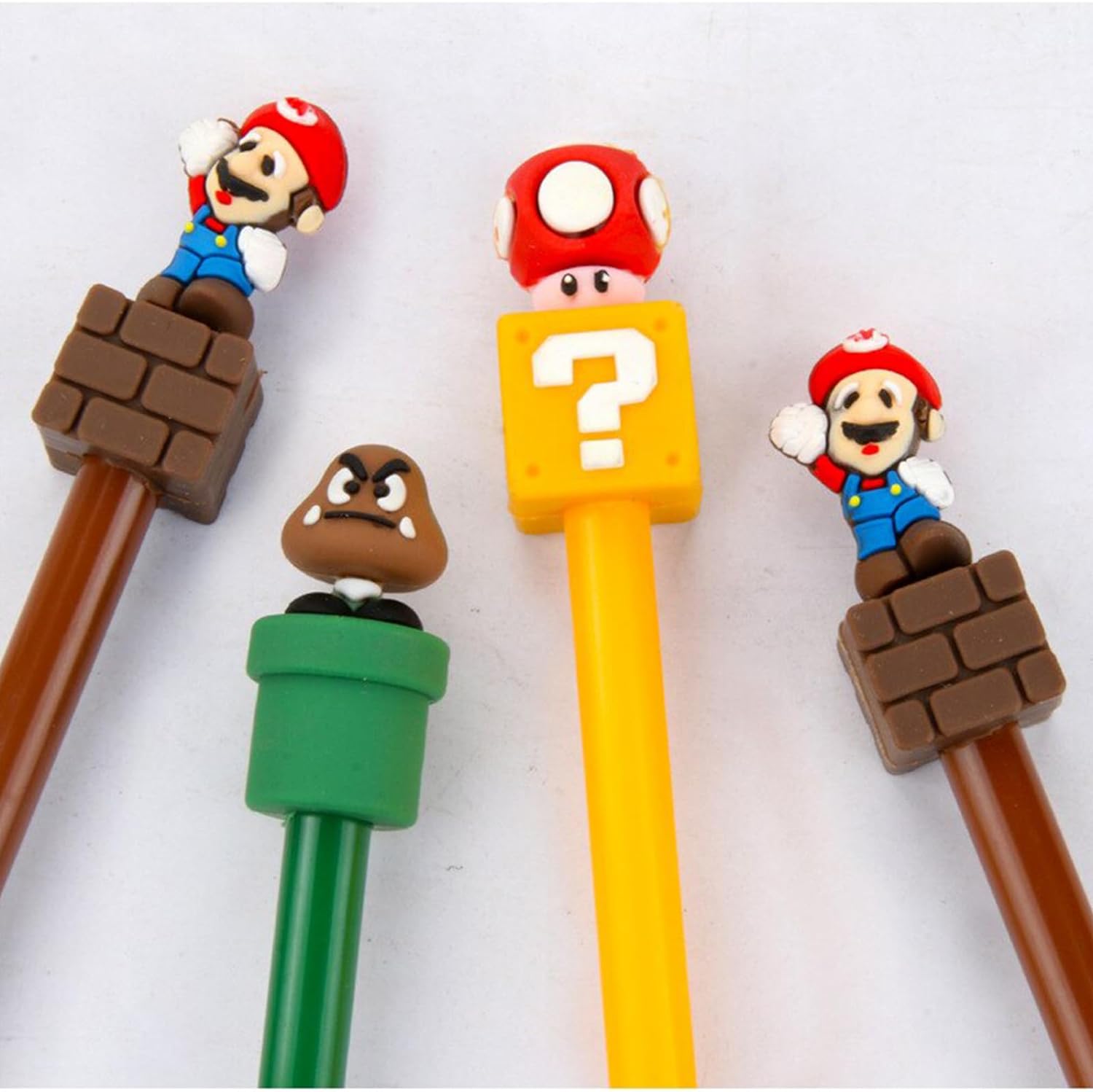 24Pcs Mario Party Favors Gel Pen - Mario Themed Gifts for Kids