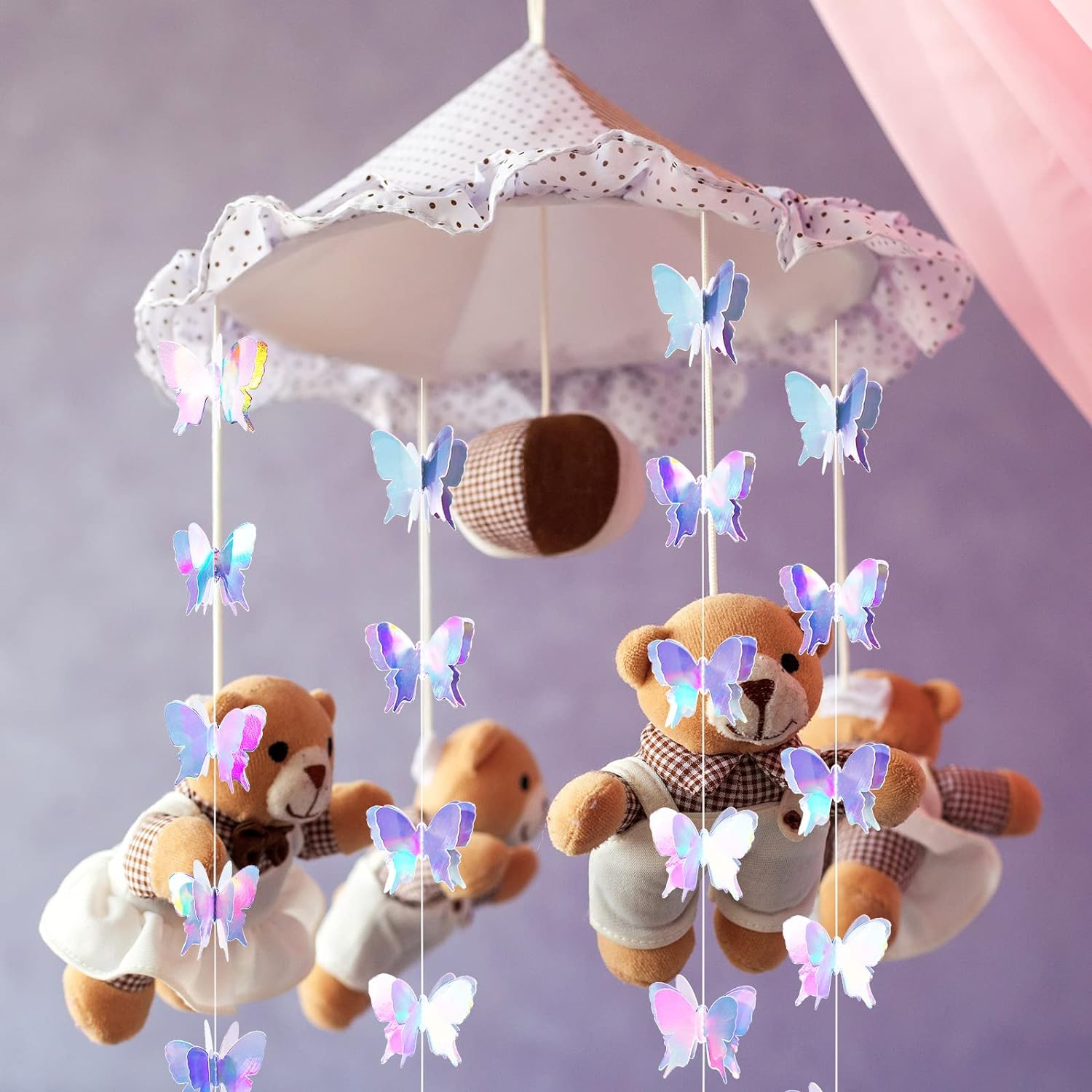 3D Butterfly Hanging Party Garlands Laser Paper Decoration