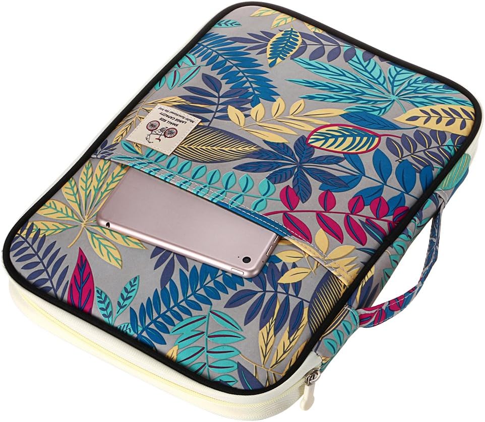 A4 Document Bags Portfolio Organizer-Zippered Case