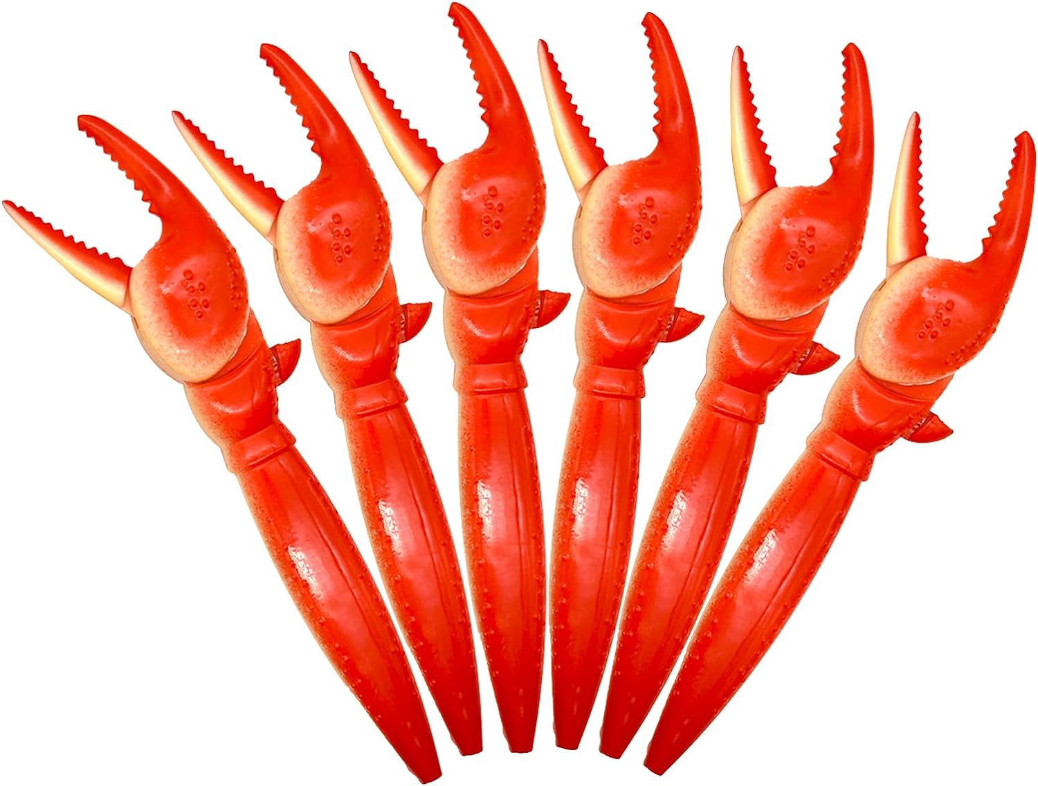 6PCS Novelty Lobster Crab Claw Ballpoint Pens For Kids