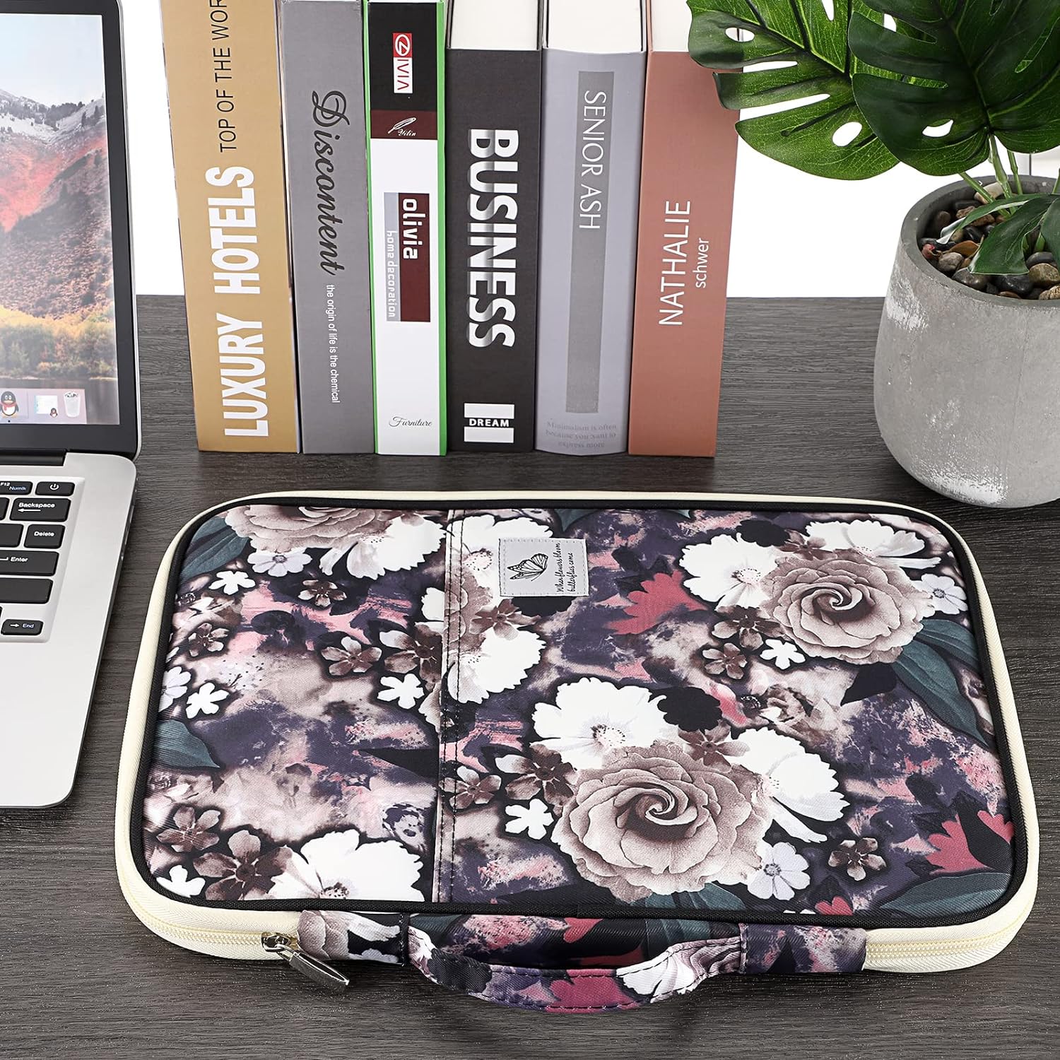 A4 Document Bags Portfolio Organizer-Zippered Case